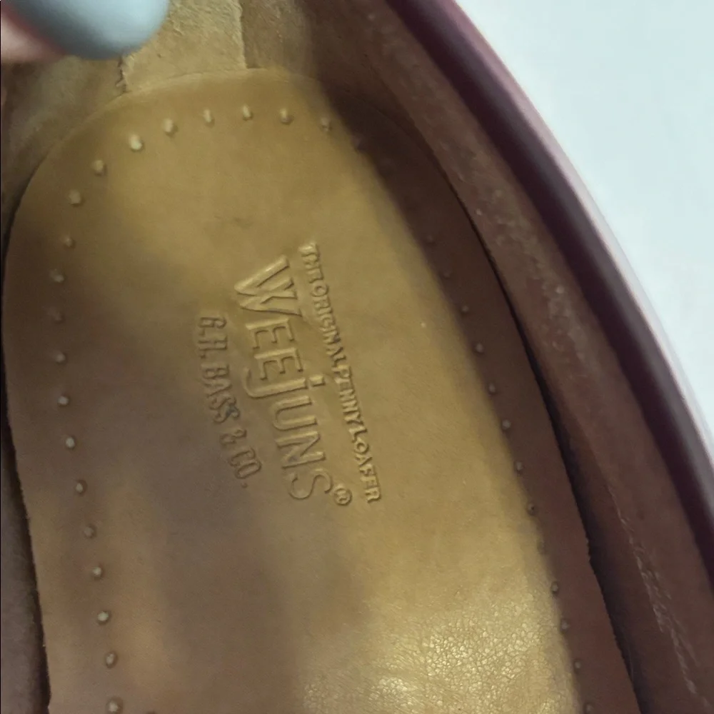 G.H. Bass & Co. Dark Brown Leather Loafers - Picture 3 of 5